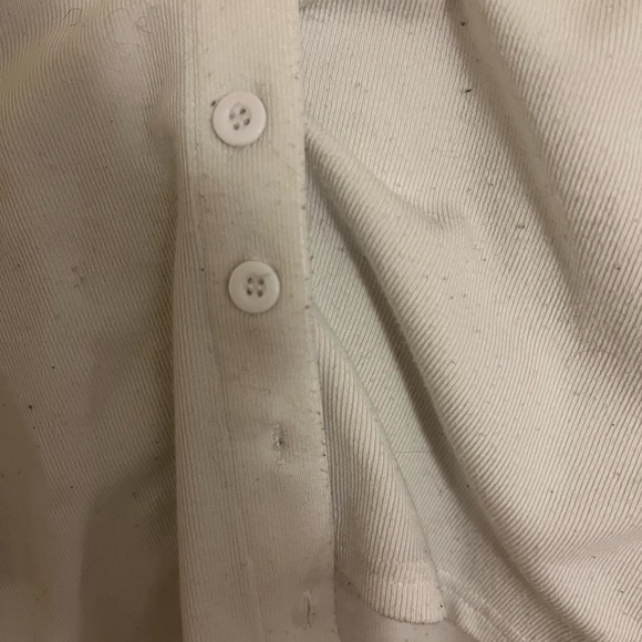 Zaful Collared Long Sleeve Button Up 🐰🤍 - Picture 2 of 3